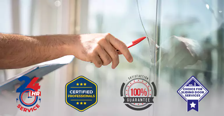 Sliding Glass Door Track Repair in Lauderhill